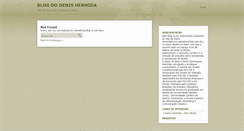 Desktop Screenshot of denis.denishermida.com.br
